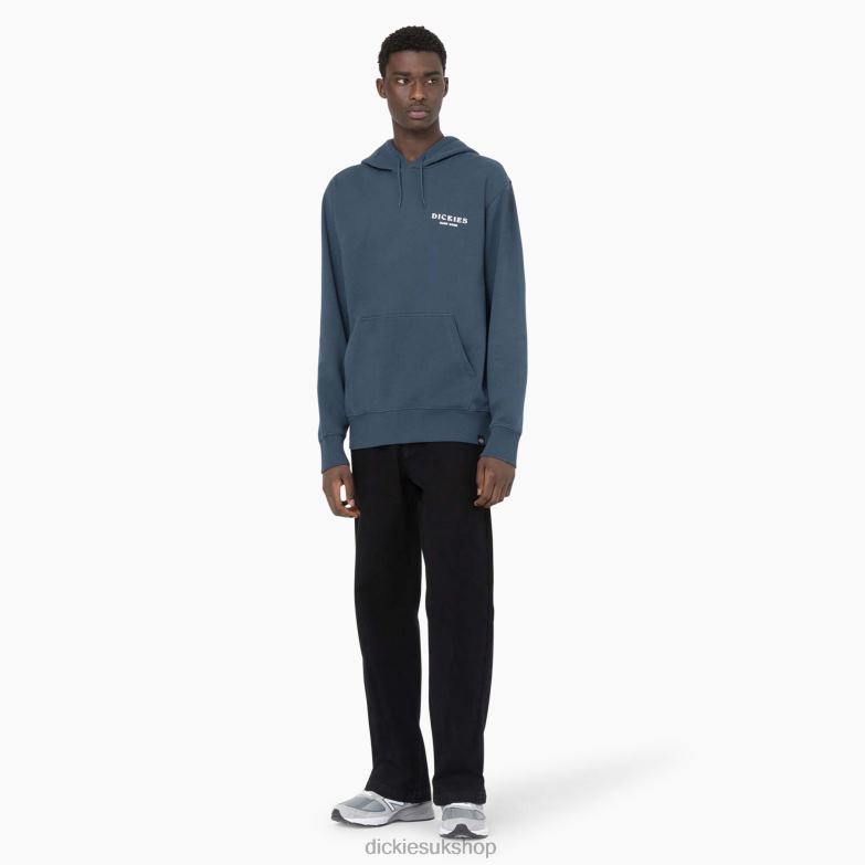 Oatfield Hoodie Men Dickies Airforce Blue (AF) 88T841169 Apparel