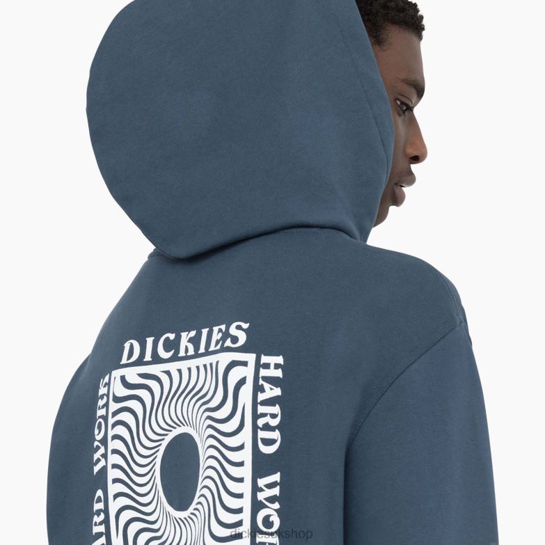Oatfield Hoodie Men Dickies Airforce Blue (AF) 88T841169 Apparel