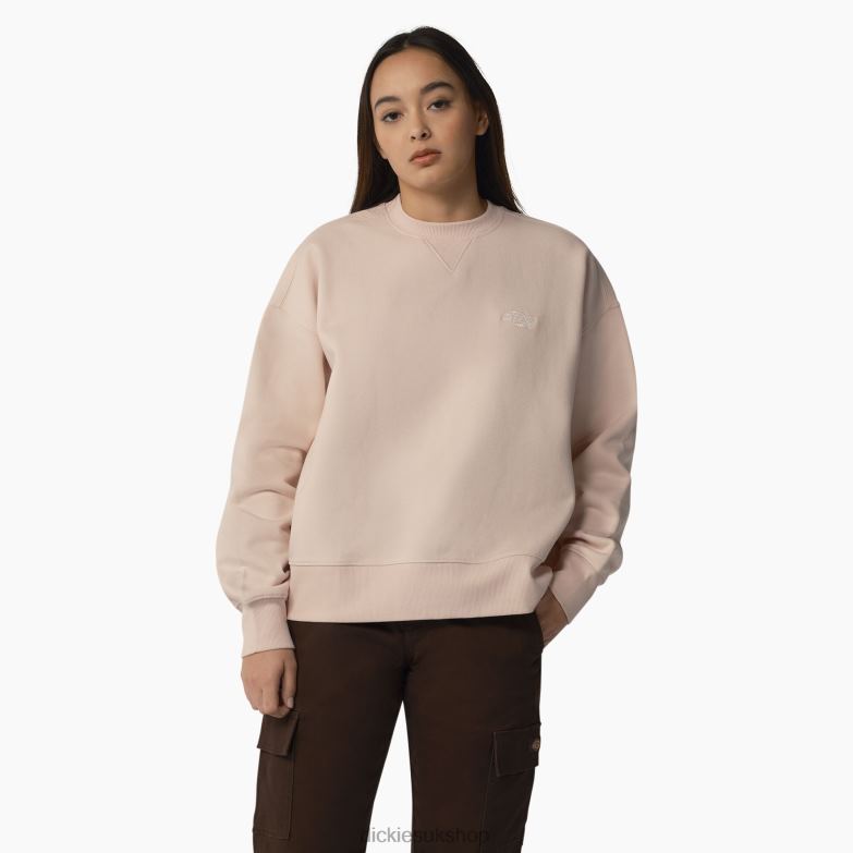 Summerdale Sweatshirt Women Dickies Peach Whip (P2W) 88T842294 Apparel