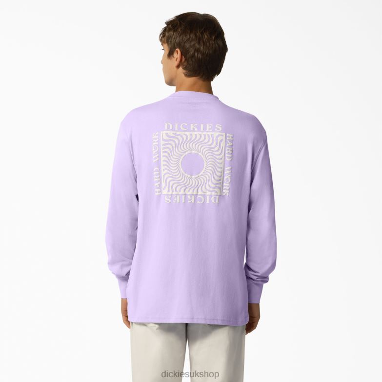 Oatfield Long Sleeve T-Shirt Men Dickies Purple Rose (UR2) 88T84806 Apparel