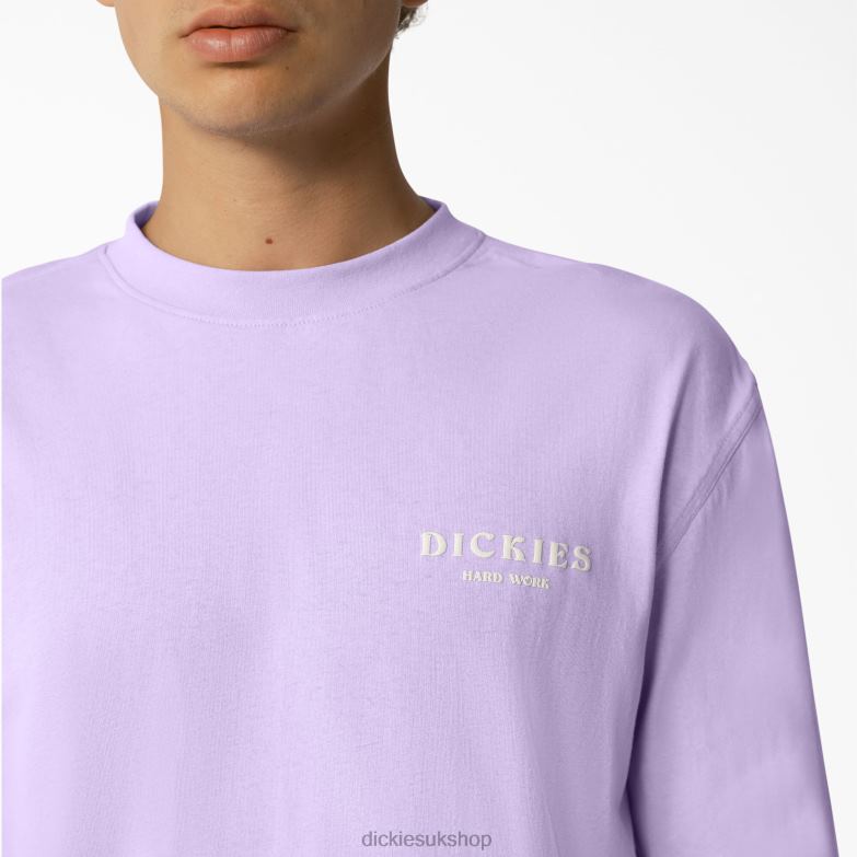 Oatfield Long Sleeve T-Shirt Men Dickies Purple Rose (UR2) 88T84806 Apparel