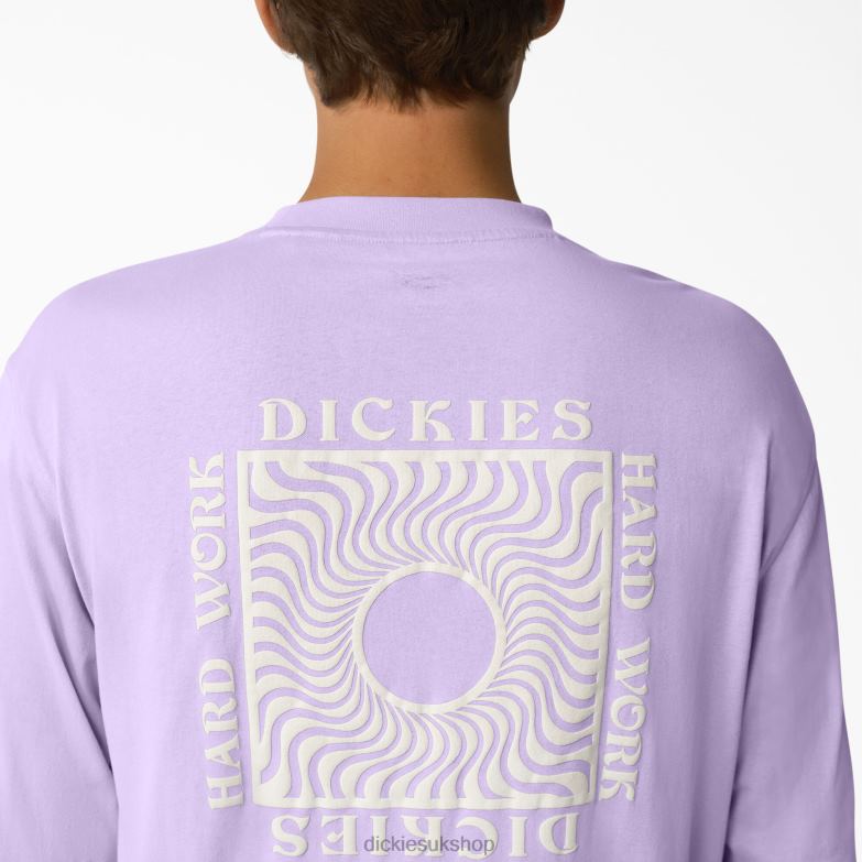 Oatfield Long Sleeve T-Shirt Men Dickies Purple Rose (UR2) 88T84806 Apparel