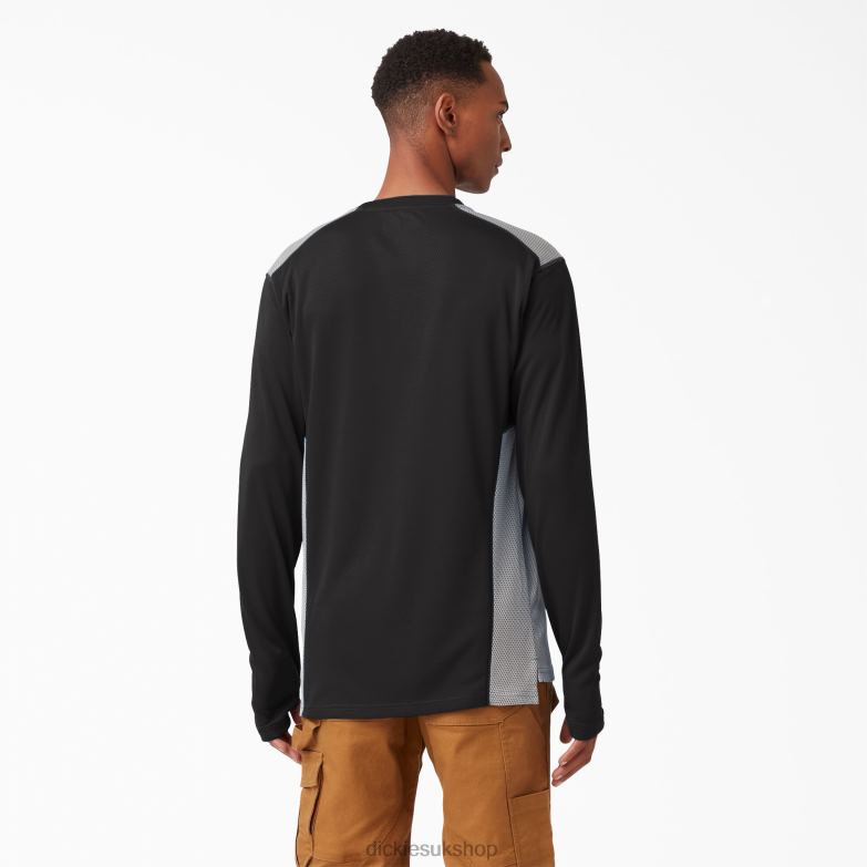 Temp-iQ 365 Long Sleeve T-Shirt Men Dickies Black (KBK) 88T84703 Apparel