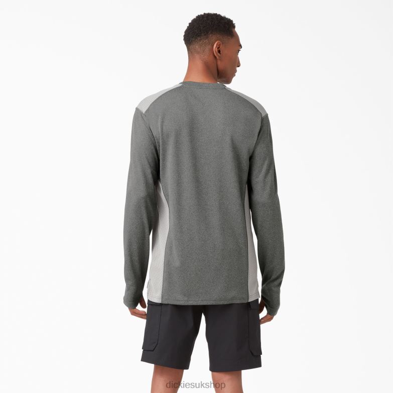 Temp-iQ 365 Long Sleeve T-Shirt Men Dickies Dark Gray Heather (GHF) 88T84702 Apparel