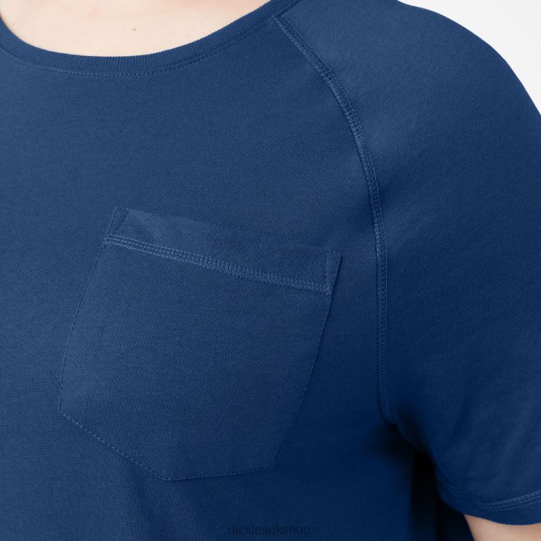 Plus Cooling Short Sleeve T-Shirt Women Dickies Dynamic Navy (DY2) 88T841588 Apparel