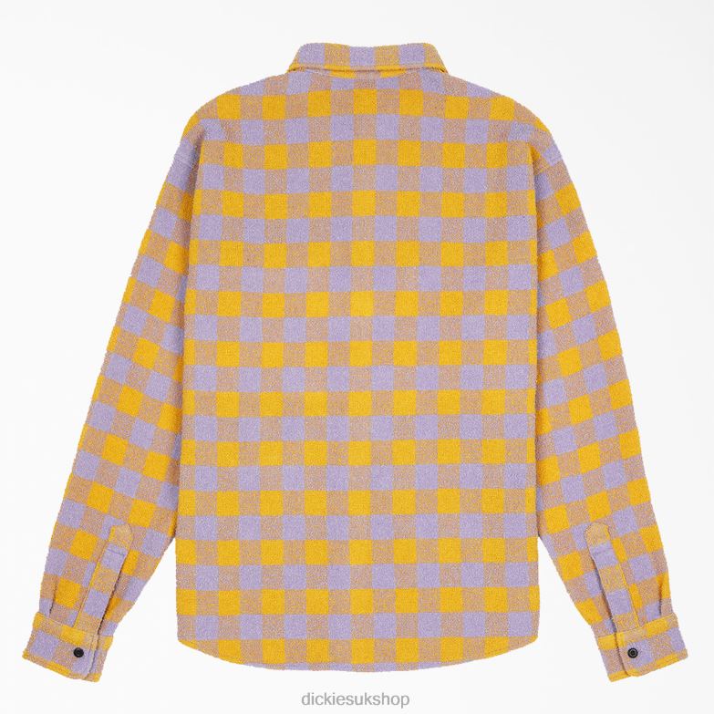 Opening Ceremony Tweed Shirt Men Dickies Lilac (LC) 88T84938 Apparel
