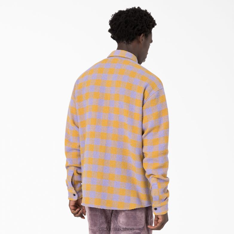 Opening Ceremony Tweed Shirt Men Dickies Lilac (LC) 88T84938 Apparel