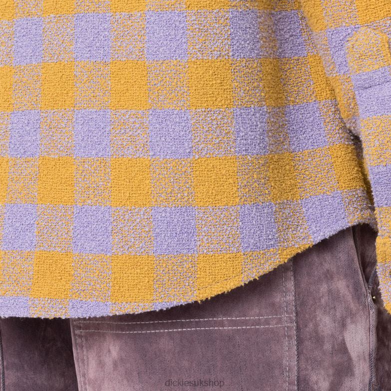 Opening Ceremony Tweed Shirt Men Dickies Lilac (LC) 88T84938 Apparel