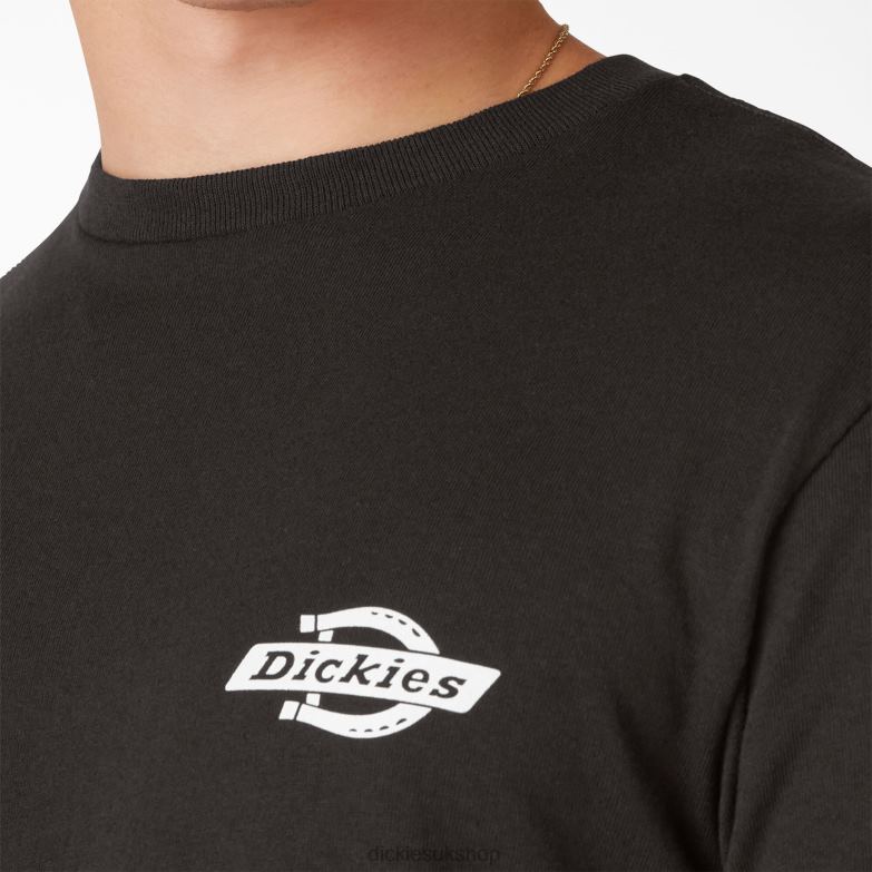Heritage Graphic T-Shirt Men Dickies Black (BK) 88T84903 Apparel