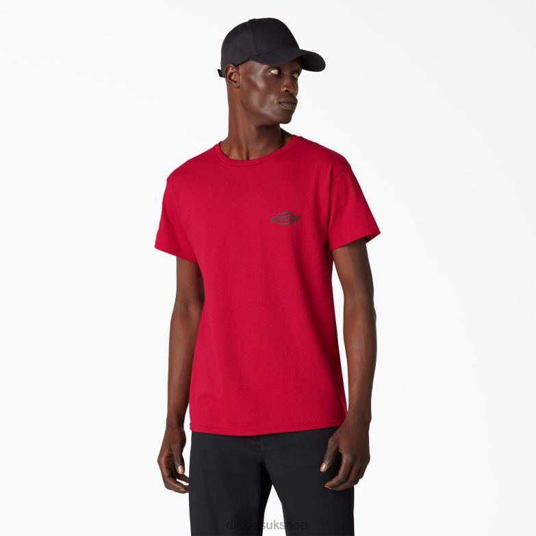 Heritage Graphic T-Shirt Men Dickies Cardinal (IC) 88T84904 Apparel