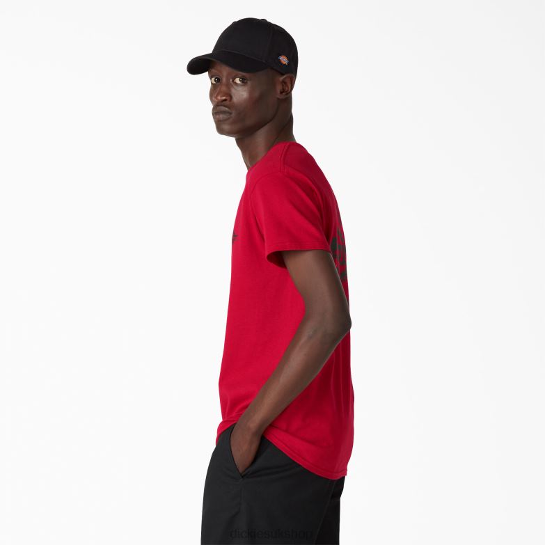 Heritage Graphic T-Shirt Men Dickies Cardinal (IC) 88T84904 Apparel