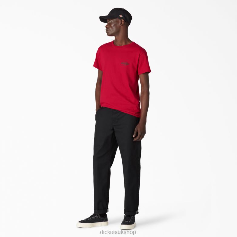 Heritage Graphic T-Shirt Men Dickies Cardinal (IC) 88T84904 Apparel