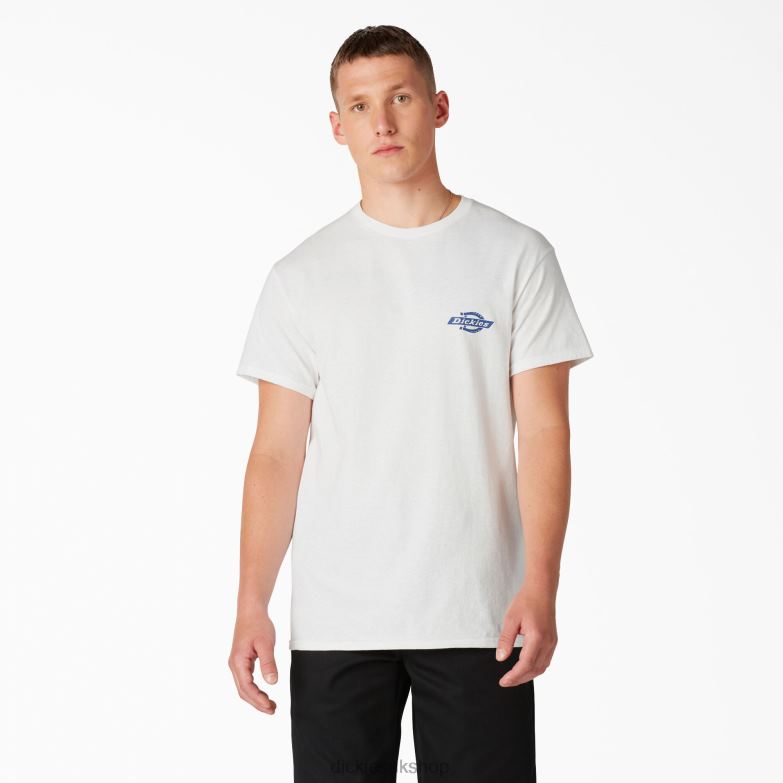 Heritage Graphic T-Shirt Men Dickies White (WH) 88T84905 Apparel