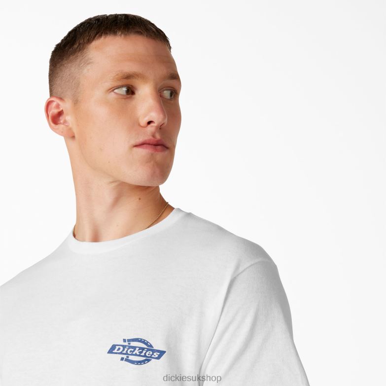 Heritage Graphic T-Shirt Men Dickies White (WH) 88T84905 Apparel