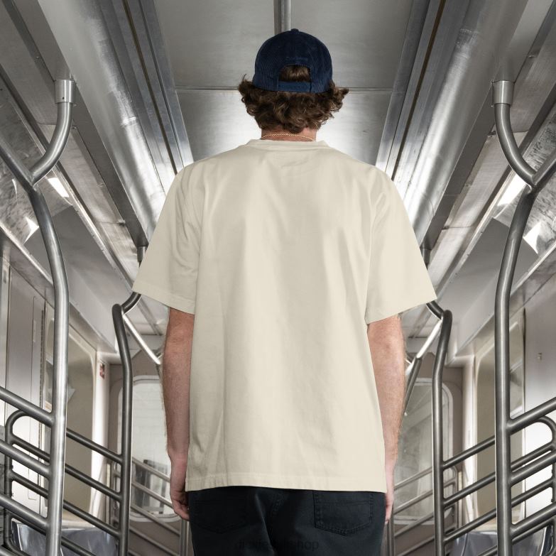 Jake Hayes Graphic T-Shirt Men Dickies Natural Beige (NT) 88T84649 Apparel