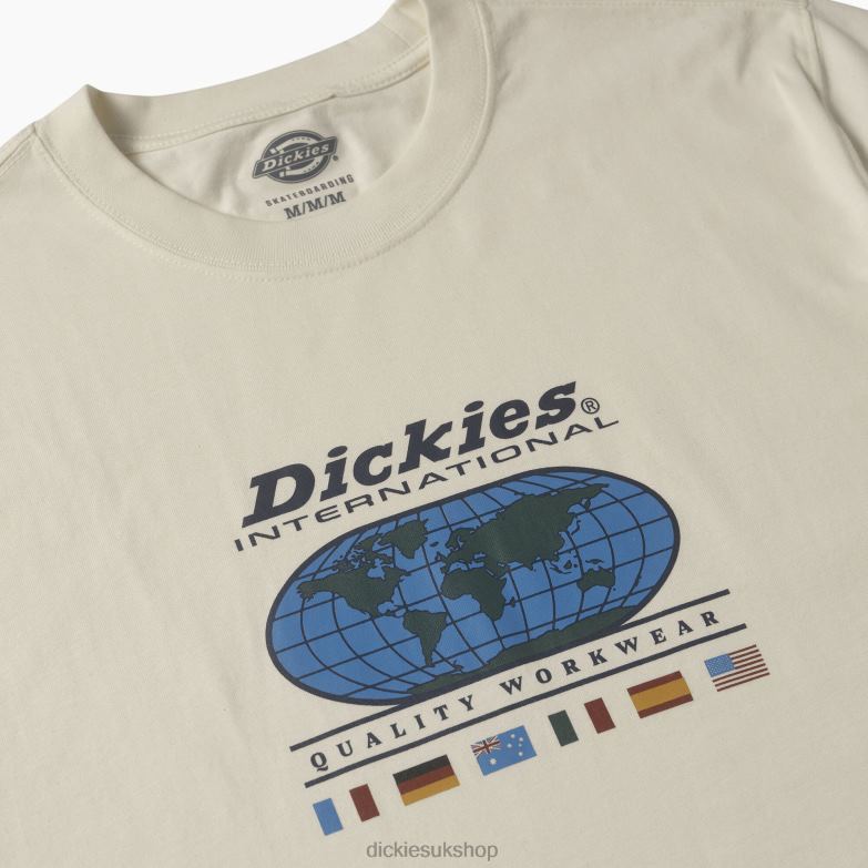 Jake Hayes Graphic T-Shirt Men Dickies Natural Beige (NT) 88T84649 Apparel