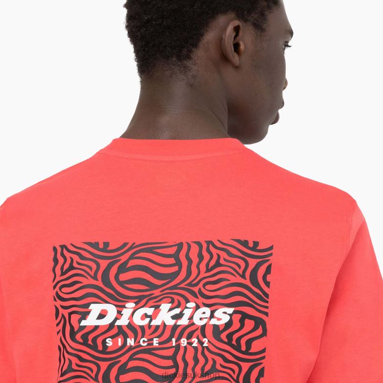 Leesburg Short Sleeve T-Shirt Men Dickies Bittersweet (BW2) 88T84877 Apparel