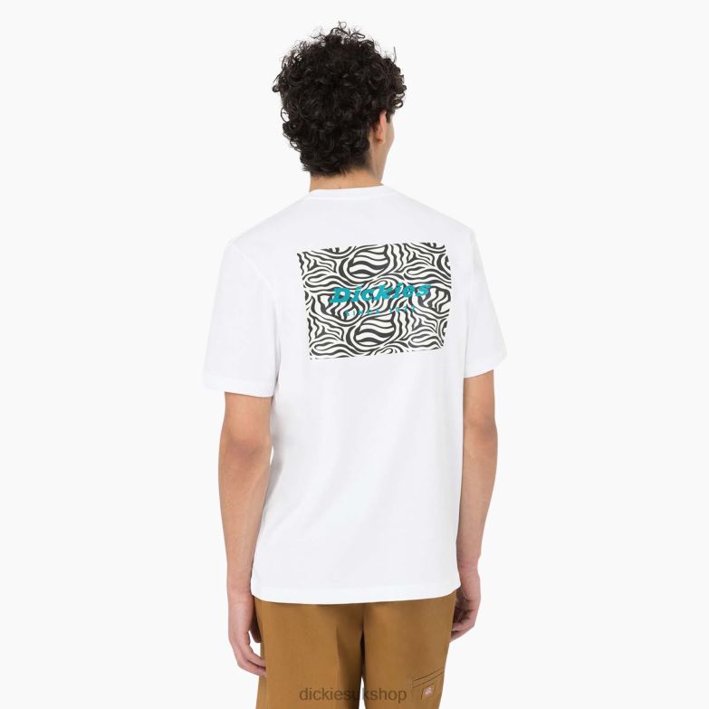 Leesburg Short Sleeve T-Shirt Men Dickies White (WH) 88T84878 Apparel