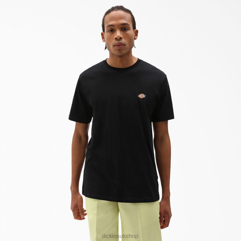 Mapleton Short Sleeve T-Shirt Men Dickies Black (BKX) 88T84818 Apparel