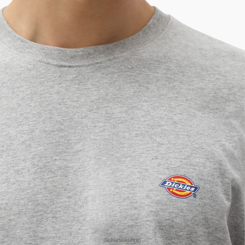 Mapleton Short Sleeve T-Shirt Men Dickies Heather Gray (HG) 88T84819 Apparel