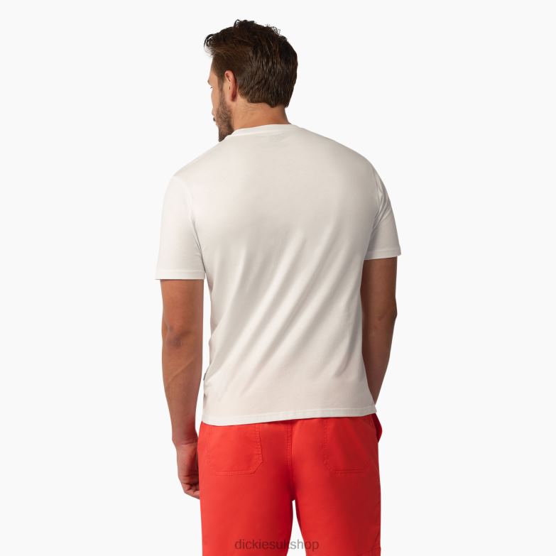 Mapleton Short Sleeve T-Shirt Men Dickies White (WH) 88T84823 Apparel