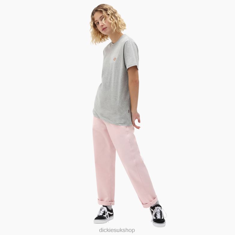 Mapleton T-Shirt Women Dickies Heather Gray (HG) 88T842142 Apparel