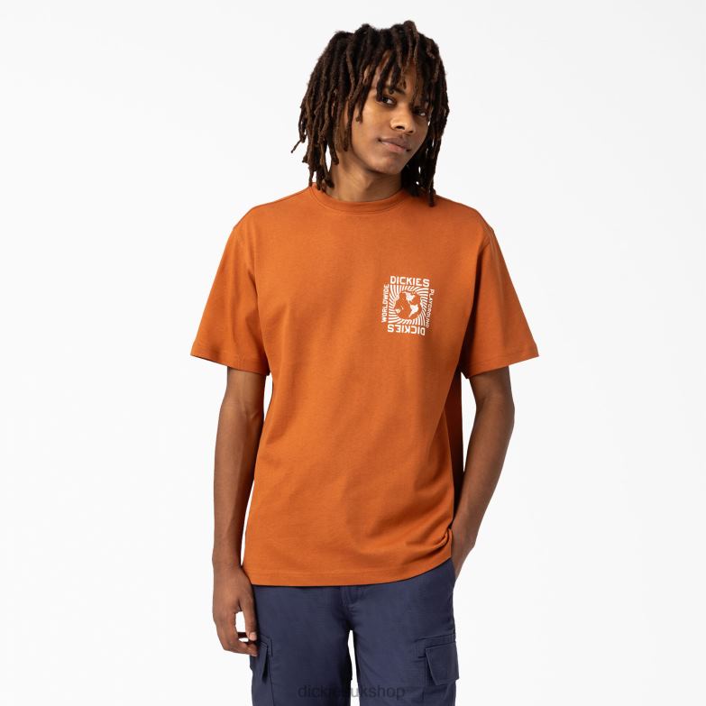 Marbury Short Sleeve T-Shirt Men Dickies Gingerbread Brown (IE) 88T84801 Apparel