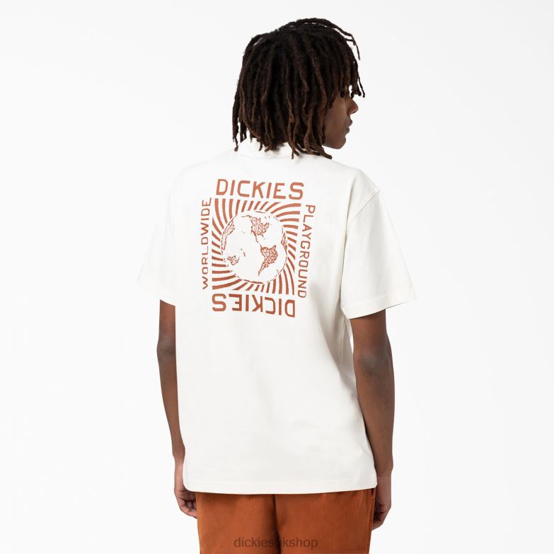 Marbury Short Sleeve T-Shirt Men Dickies White (WH) 88T84803 Apparel