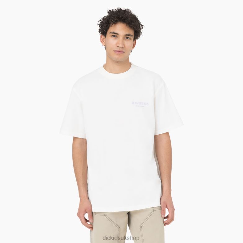 Oatfield Short Sleeve T-Shirt Men Dickies Cloud (CL9) 88T84755 Apparel