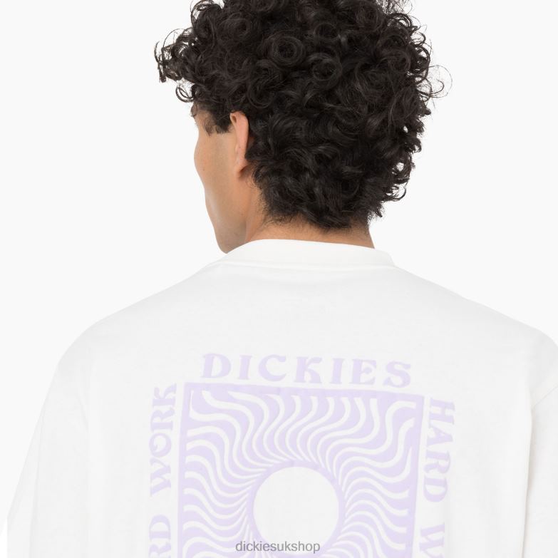 Oatfield Short Sleeve T-Shirt Men Dickies Cloud (CL9) 88T84755 Apparel