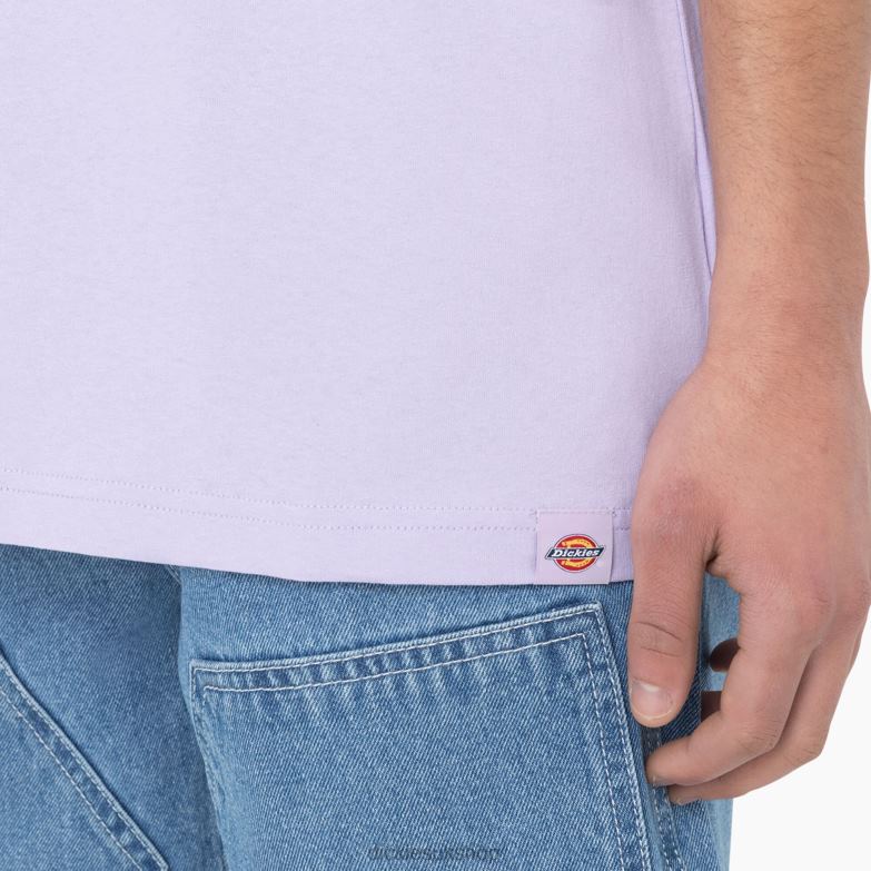 Oatfield Short Sleeve T-Shirt Men Dickies Purple Rose (UR2) 88T84756 Apparel