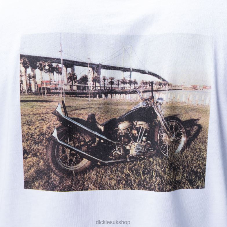 Ronnie Sandoval Photo T-Shirt Men Dickies White (WH) 88T84794 Apparel