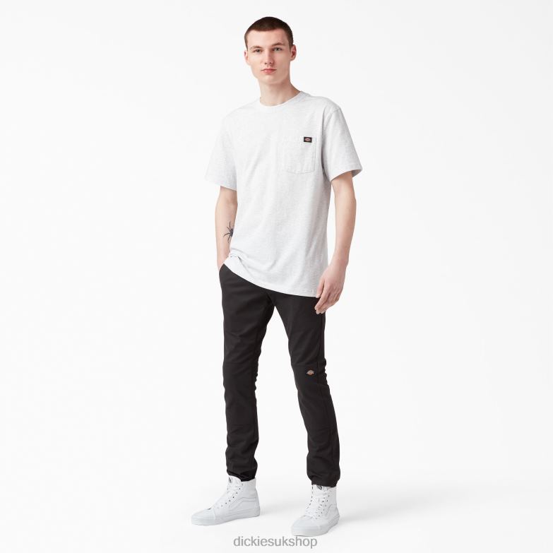 Short Sleeve Heavyweight T-Shirt Men Dickies Ash Gray (AG) 88T84504 Apparel