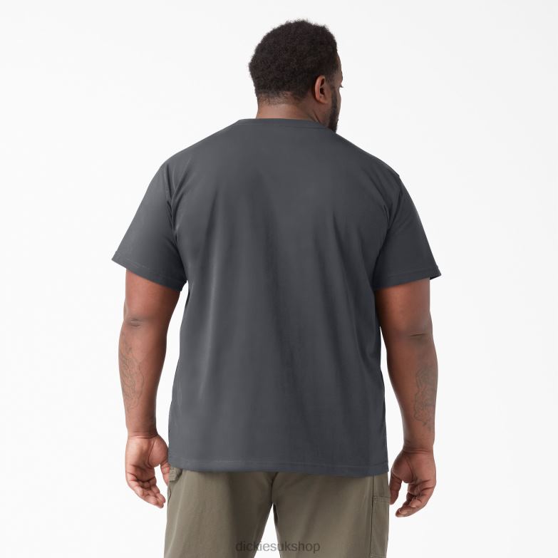 Short Sleeve Heavyweight T-Shirt Men Dickies Charcoal Gray (CH) 88T84511 Apparel