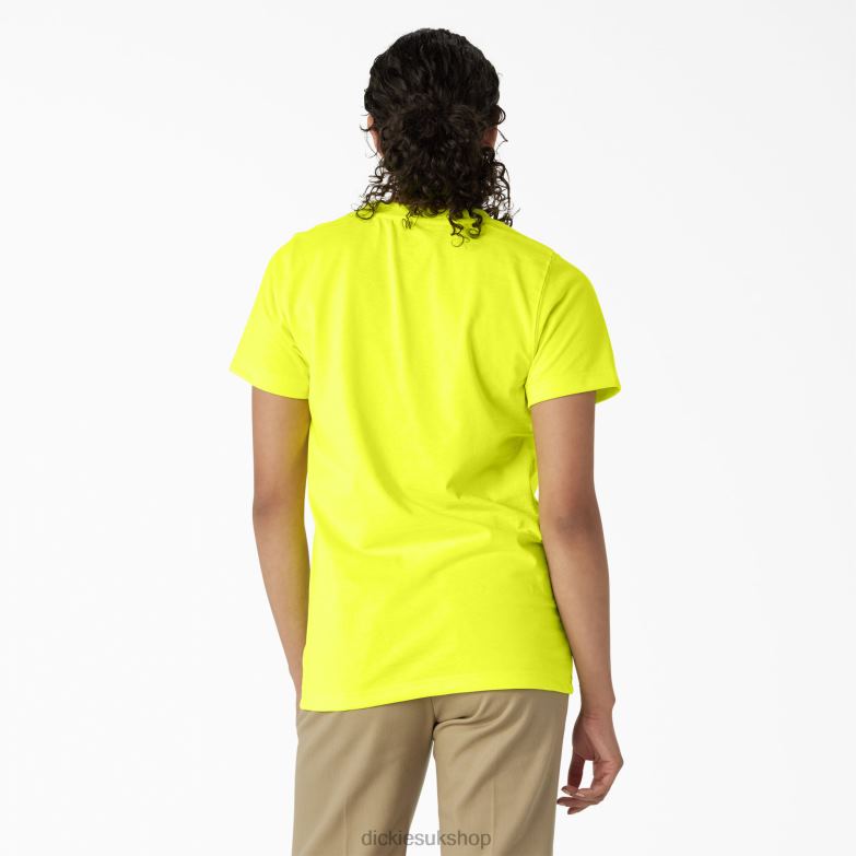Short Sleeve Heavyweight T-Shirt Women Dickies Bright Yellow (BWD) 88T841955 Apparel