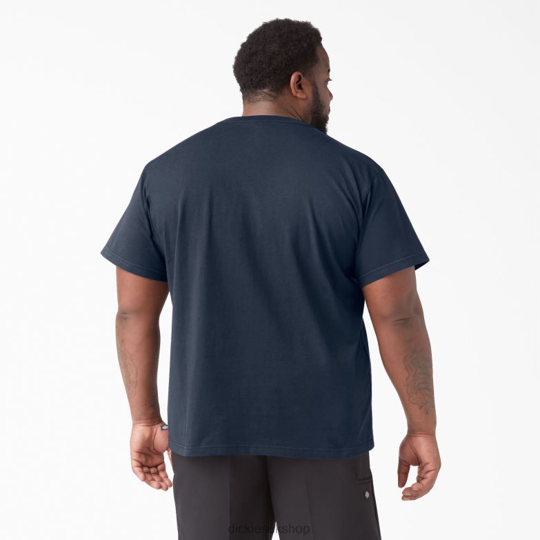 Short Sleeve T-Shirt Men Dickies Dark Navy (DN) 88T84632 Apparel