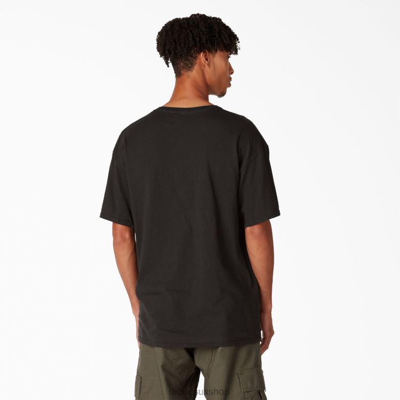 Skateboarding Distressed OG Graphic T-Shirt Men Dickies Black (BK) 88T84833 Apparel