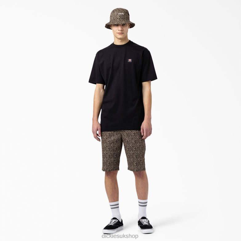 Skateboarding Mount Vista T-Shirt Men Dickies Black (BKX) 88T84929 Apparel
