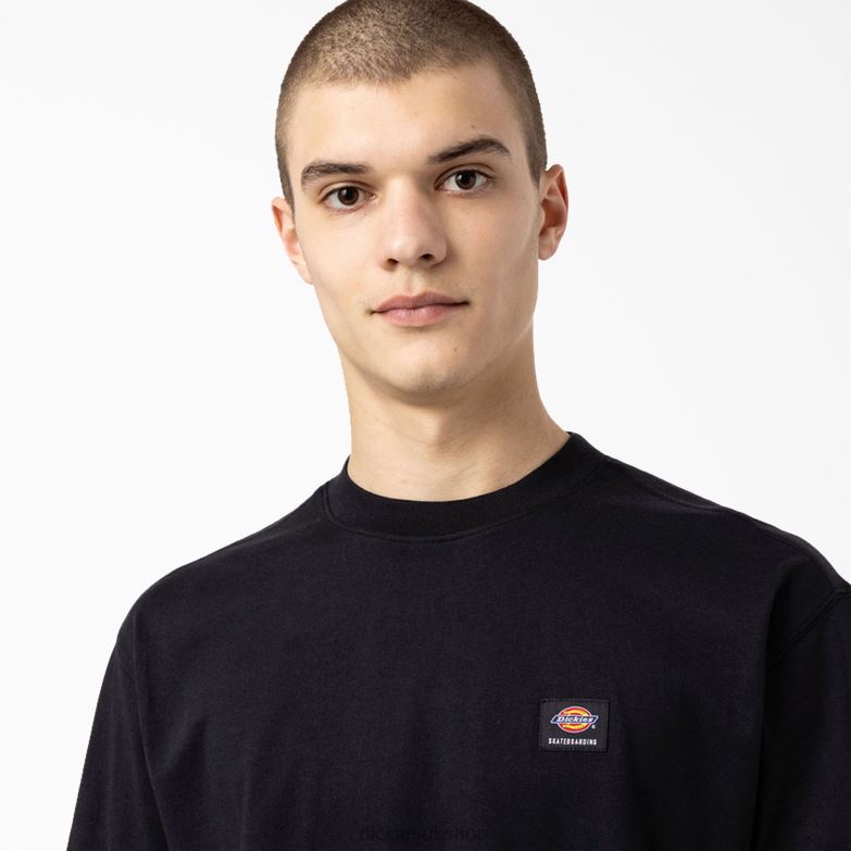 Skateboarding Mount Vista T-Shirt Men Dickies Black (BKX) 88T84929 Apparel
