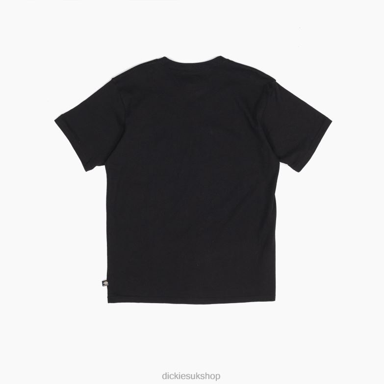 Skateboarding Regular Fit Chest Logo T-Shirt Men Dickies Black (KBK) 88T84860 Apparel