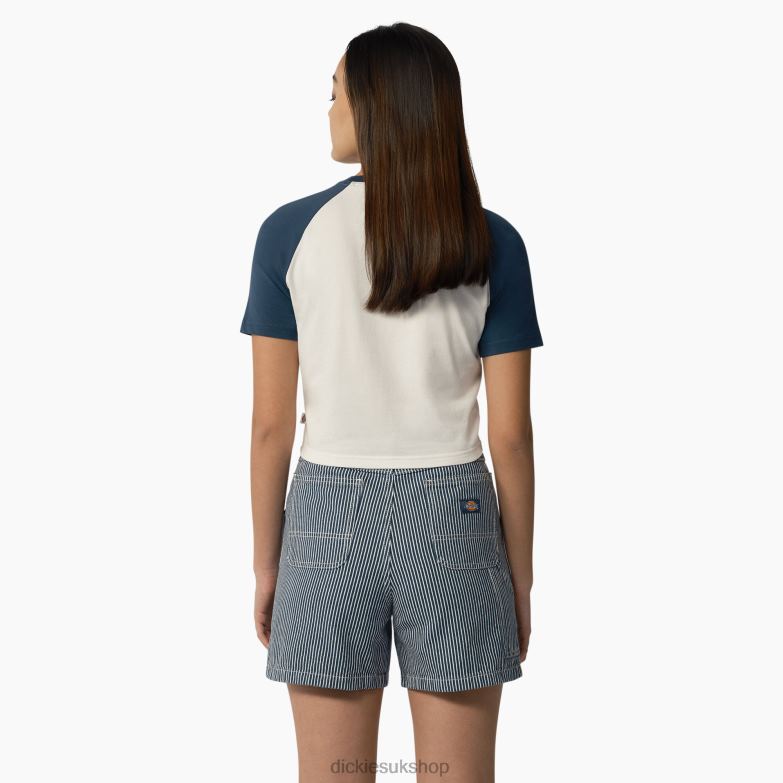 Sodaville T-Shirt Women Dickies Airforce Blue (AF) 88T842055 Apparel