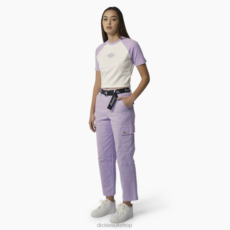 Sodaville T-Shirt Women Dickies Purple Rose (UR2) 88T842057 Apparel