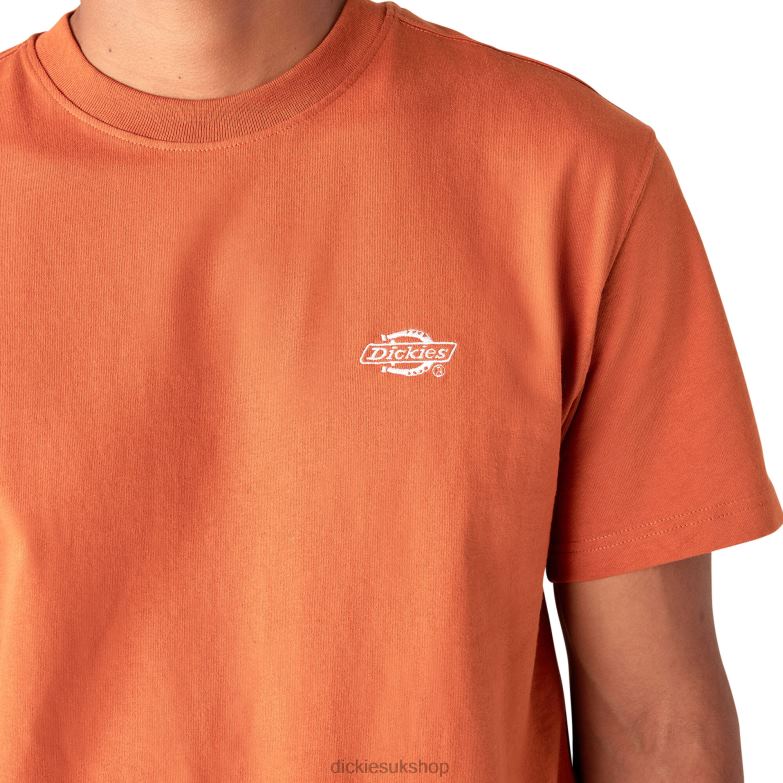 Summerdale Short Sleeve T-Shirt Men Dickies Bombay Brown (B2B) 88T84581 Apparel