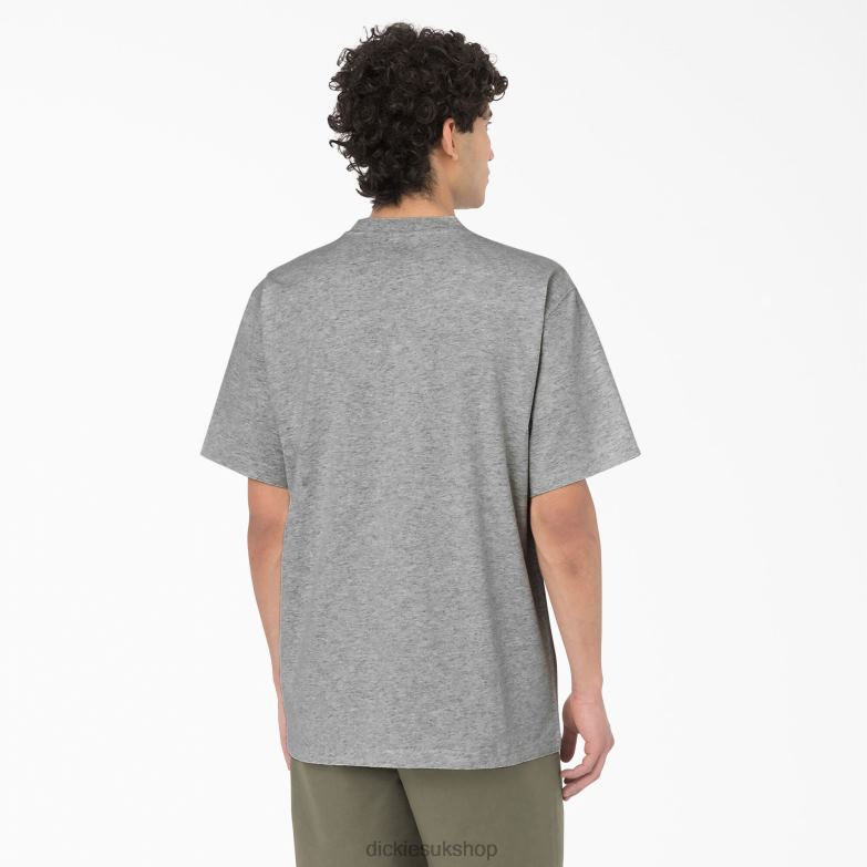 Summerdale Short Sleeve T-Shirt Men Dickies Heather Gray (HG) 88T84582 Apparel