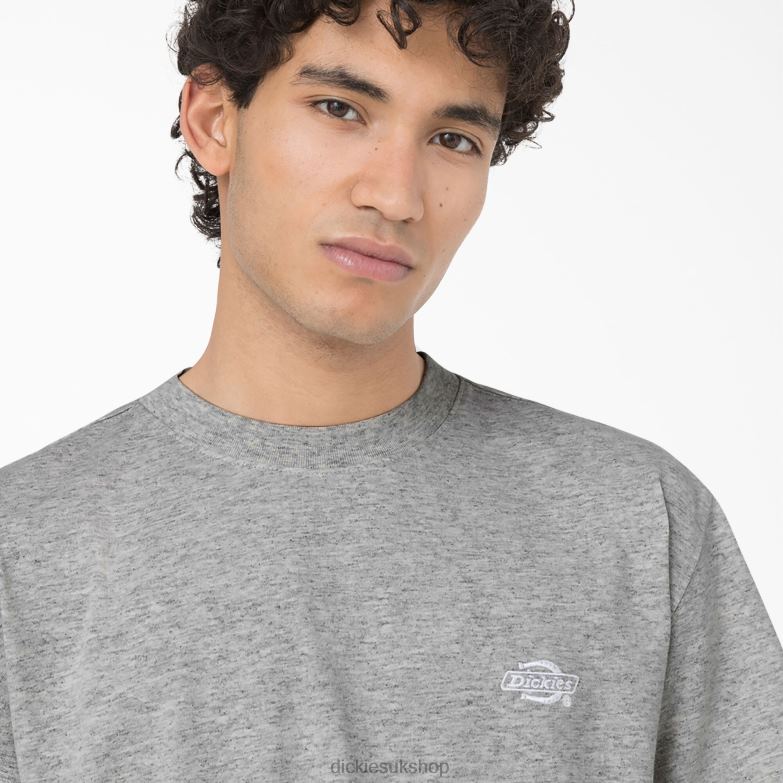 Summerdale Short Sleeve T-Shirt Men Dickies Heather Gray (HG) 88T84582 Apparel
