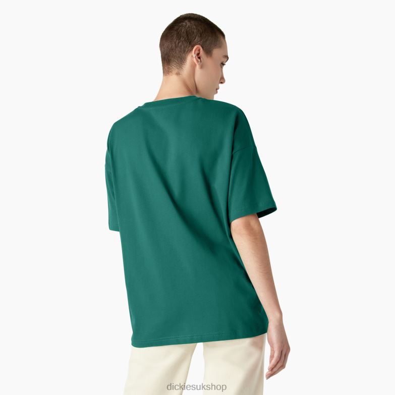 Summerdale Short Sleeve T-Shirt Women Dickies Aventurine (AV2) 88T841977 Apparel
