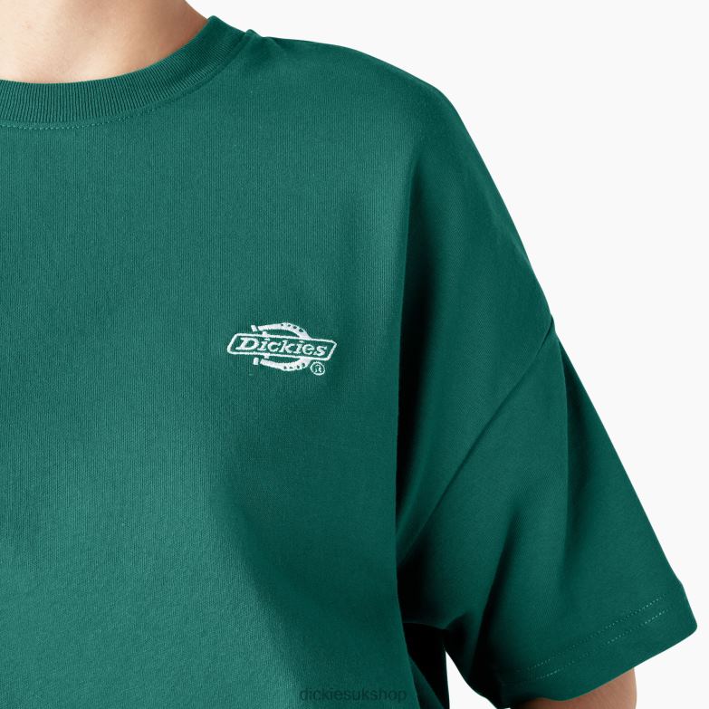 Summerdale Short Sleeve T-Shirt Women Dickies Aventurine (AV2) 88T841977 Apparel