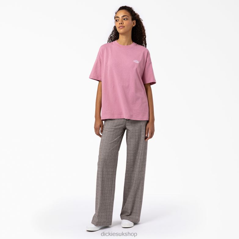 Summerdale Short Sleeve T-Shirt Women Dickies Foxglove (F2G) 88T841979 Apparel
