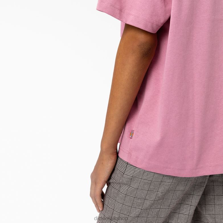 Summerdale Short Sleeve T-Shirt Women Dickies Foxglove (F2G) 88T841979 Apparel