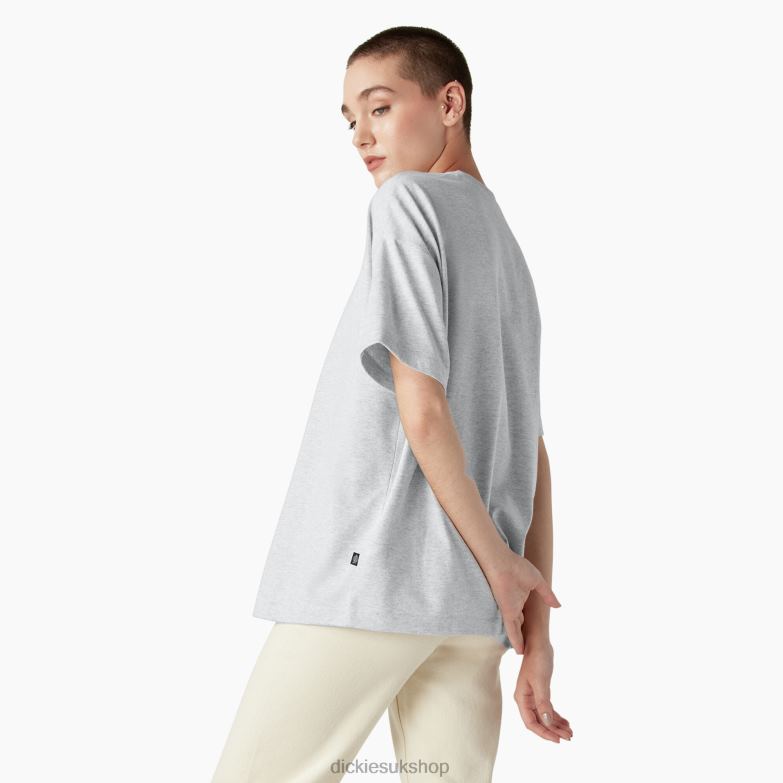 Summerdale Short Sleeve T-Shirt Women Dickies Heather Gray (HG) 88T841980 Apparel